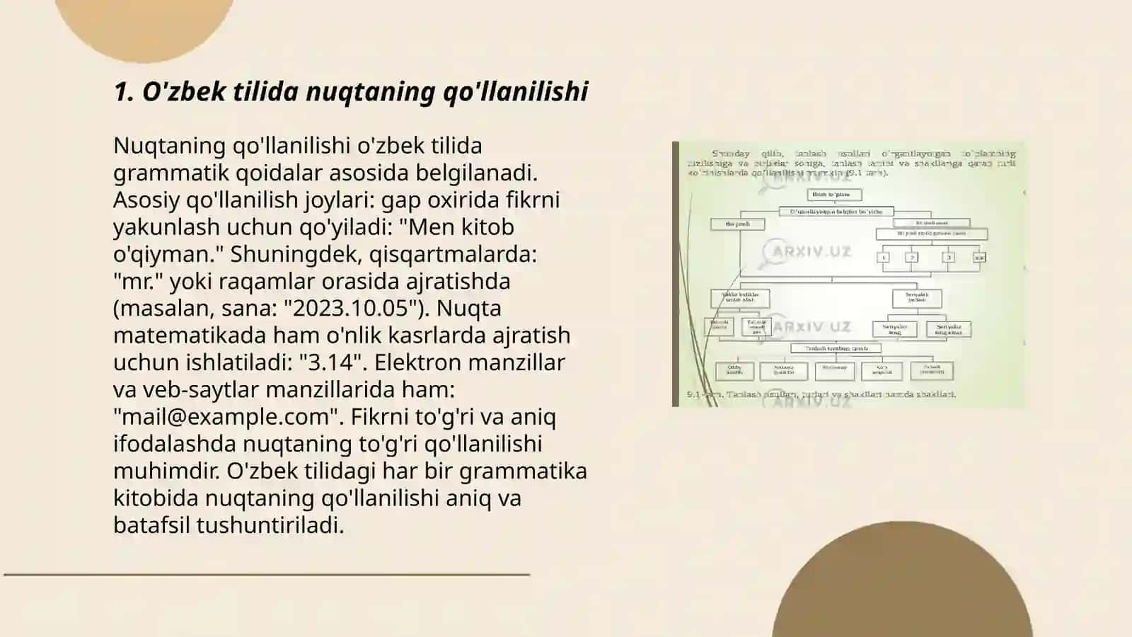 O'zbek tilida tinish belgilarining takror va qator qo'llanilishi 3