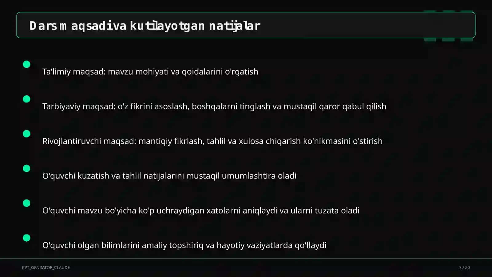 Yangi o'quv rejasi 2026-2027: fanlar bo'yicha soatlar o'zgarishi va o'qituvchi uchun amaliy xulosalar (2026) 3