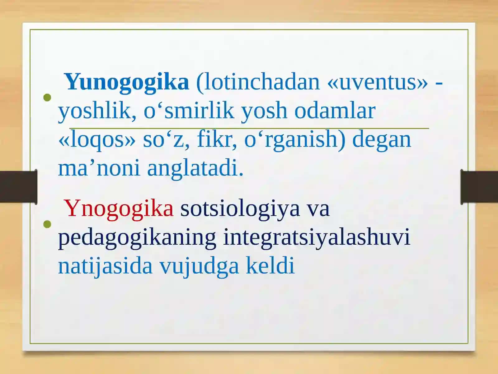 Yunogogika-pedagogika 3