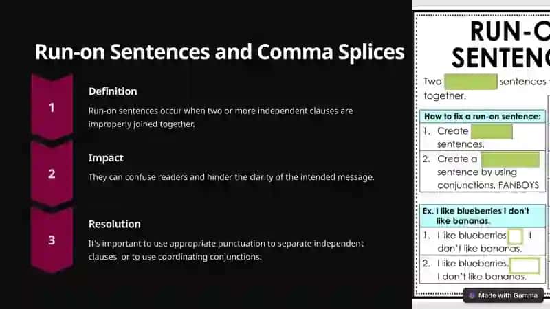 Introduction to Basic Sentence Errors 3
