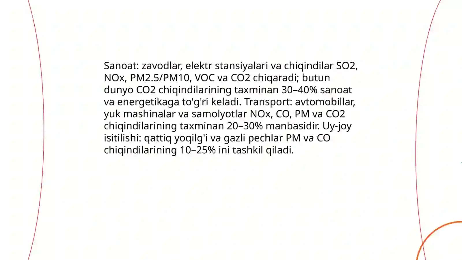 Havoni ifloslantiruvchi manbalar va muhofaza qilish Botirova Mavluda 3