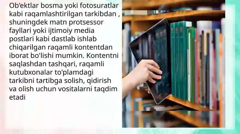 Raqamli kutubxona 3