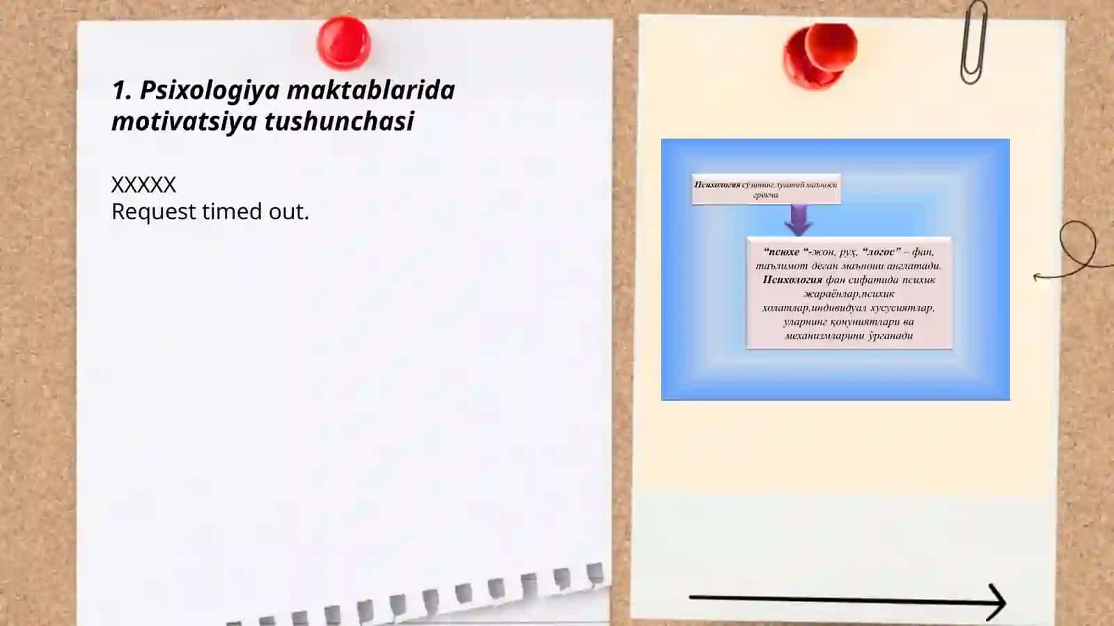 Turli psixologiya maktablarida motivatsiya muammosini o'rganilishi 3