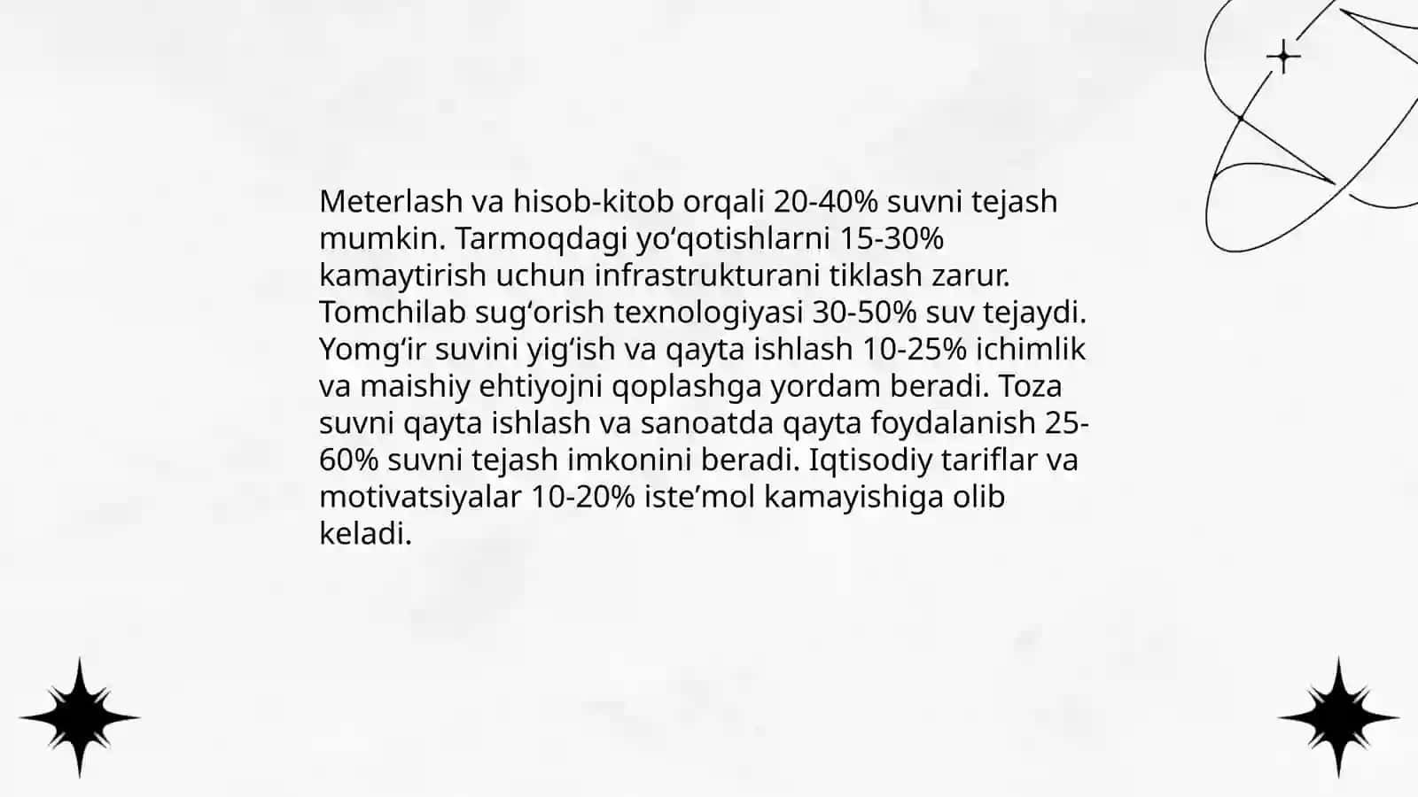 Tabiiy resurslardan oqilona foydalanish yoʻllari 3