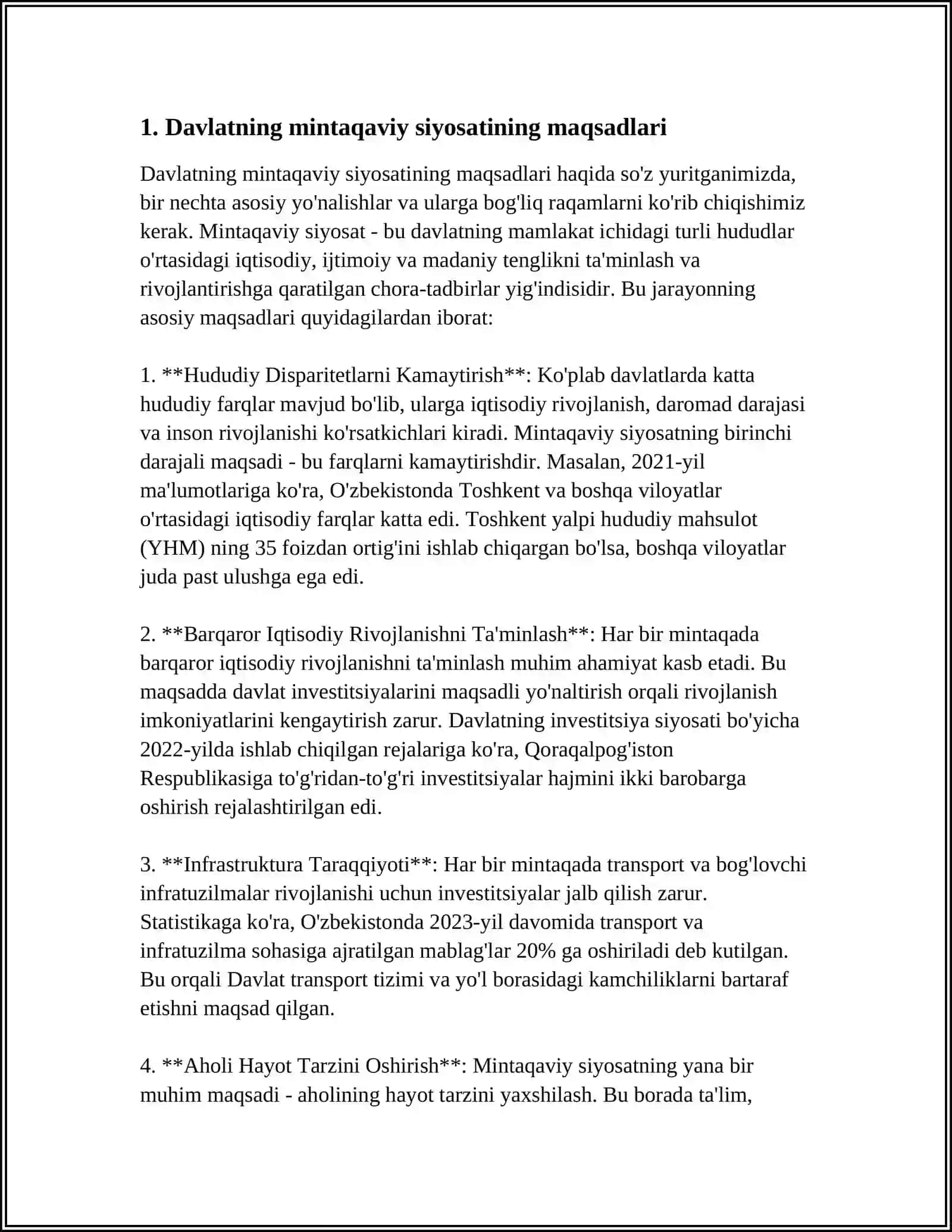 DAVLATNING MINTAQAVIY SIYOSATI VA HUDUDLAR RIVOJLANISHINING ISTIQBOLLARI 3