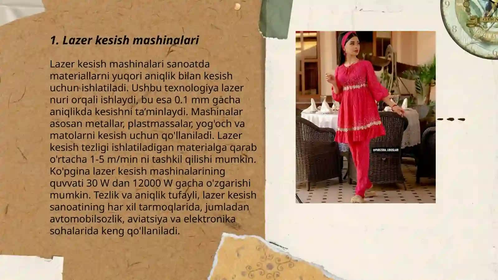 Charm sanoatida pardozlashda qoʻllaniladigan zamonaviy jihozlar 3