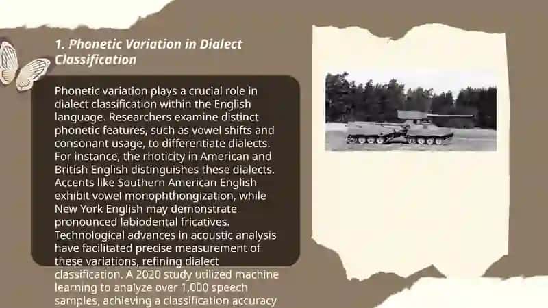 Classification of Dialects 3
