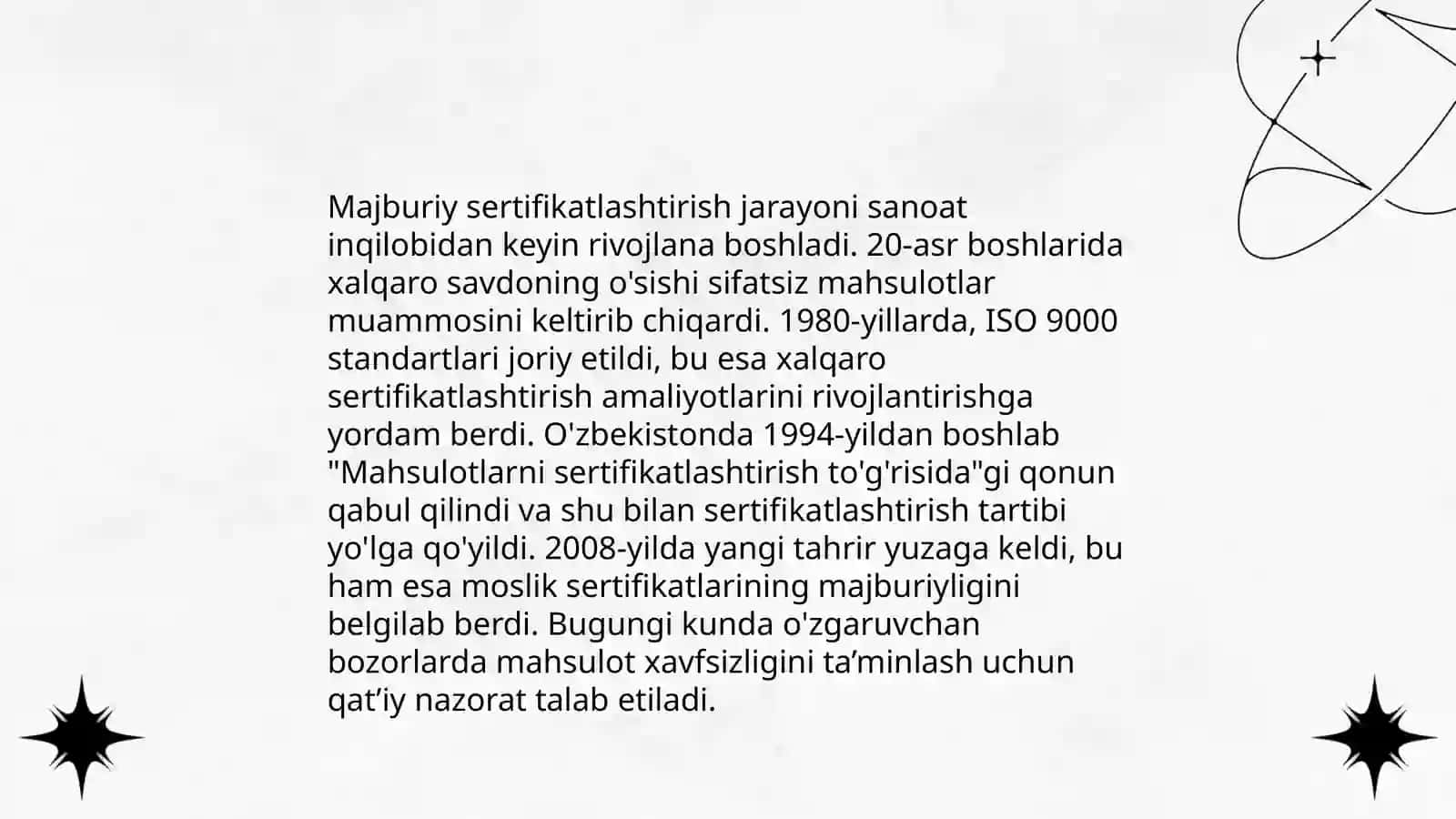 Majburiy sertifikatlashtirishni joriy etishni o'rganish 3