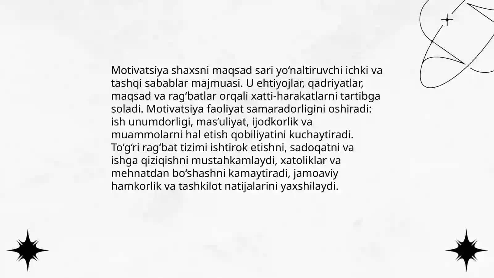 Faoliyat.Mativatsiya va muloqot 3
