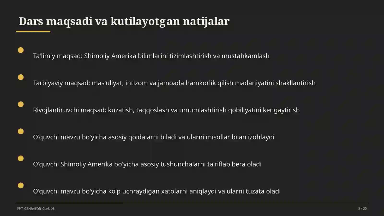 Shimoliy Amerika (7-sinf) 3
