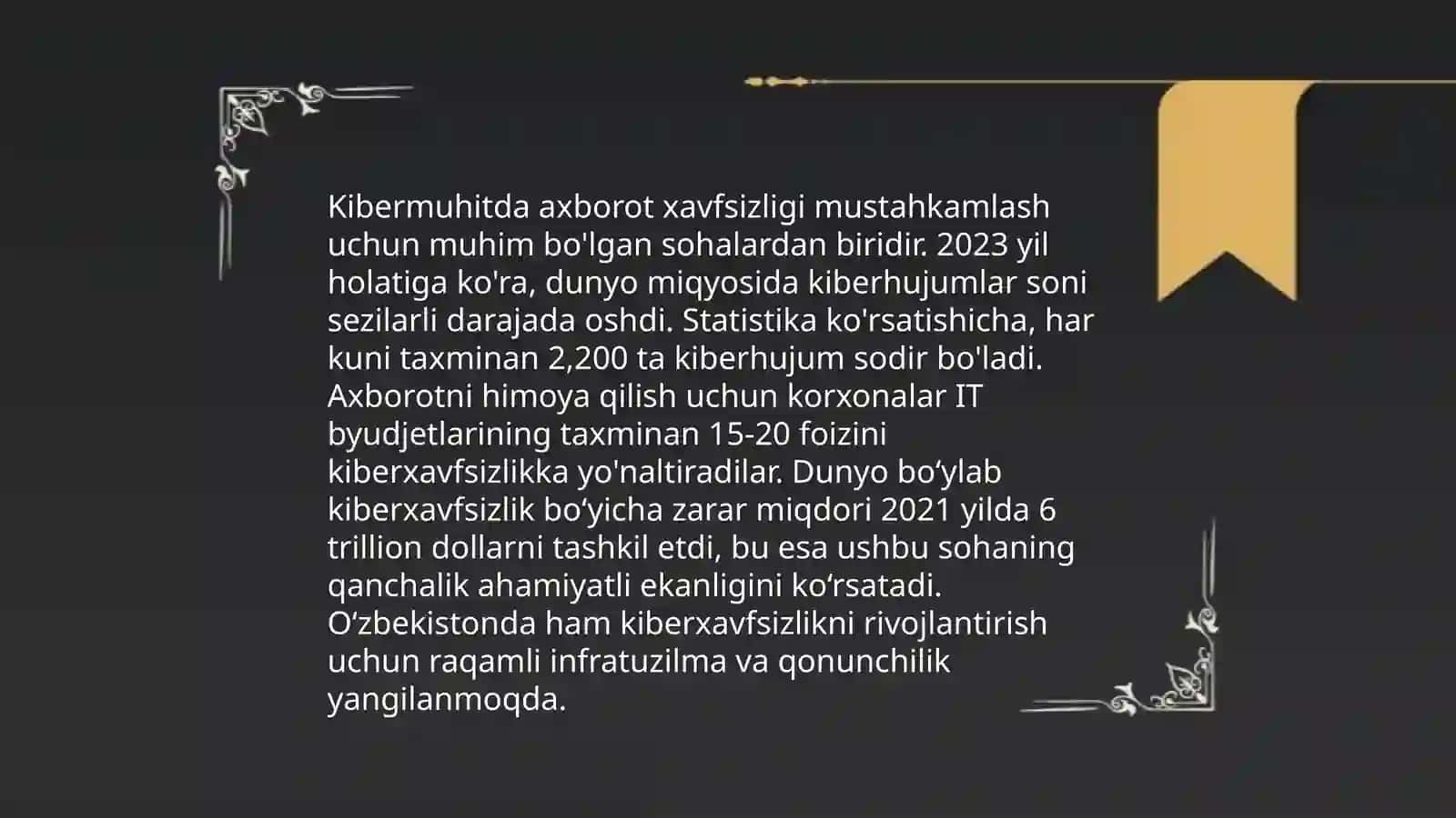 Axbarot xafsizligi 3