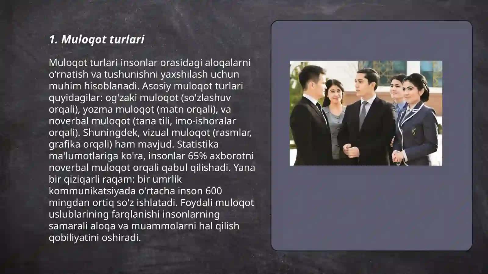 Muloqot turlari 3