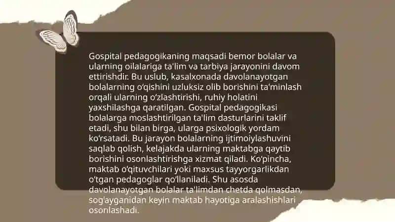 Gospital pedagogika 3