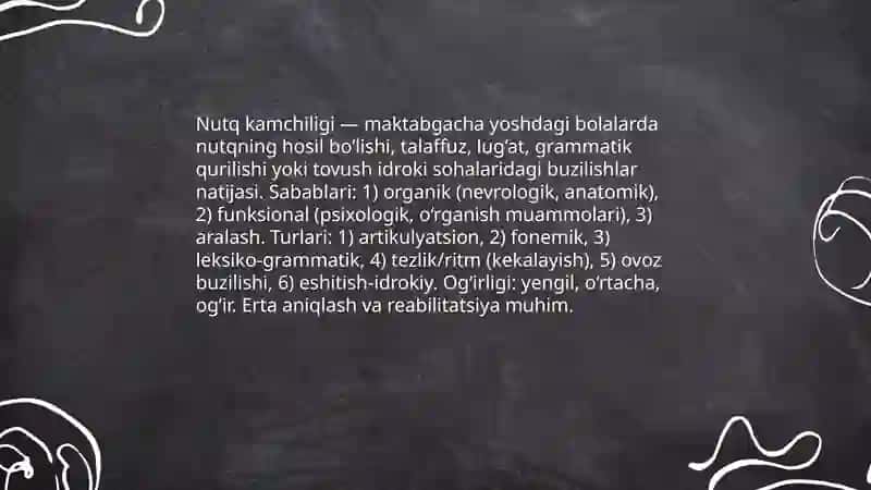 Nutq kamchiligiga ega boʻlgan maktabgacha yoshdagi bolalarni maktab taʼlimiga tayyorlashning nazariy asoslari 3