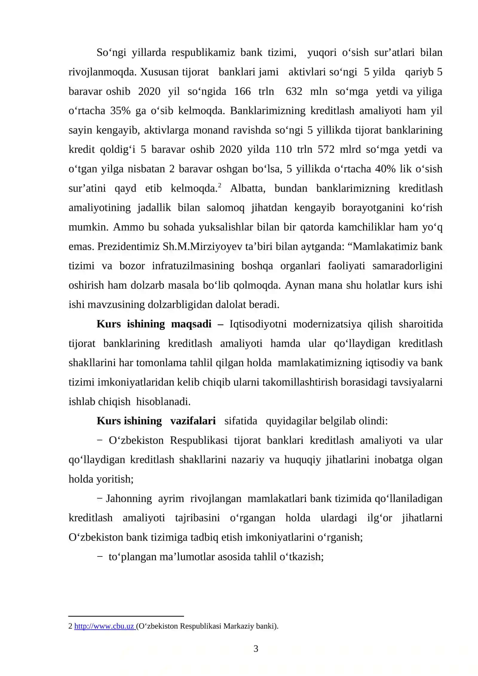 Tijorat banklarining moliya bozoridagi ro'li 3