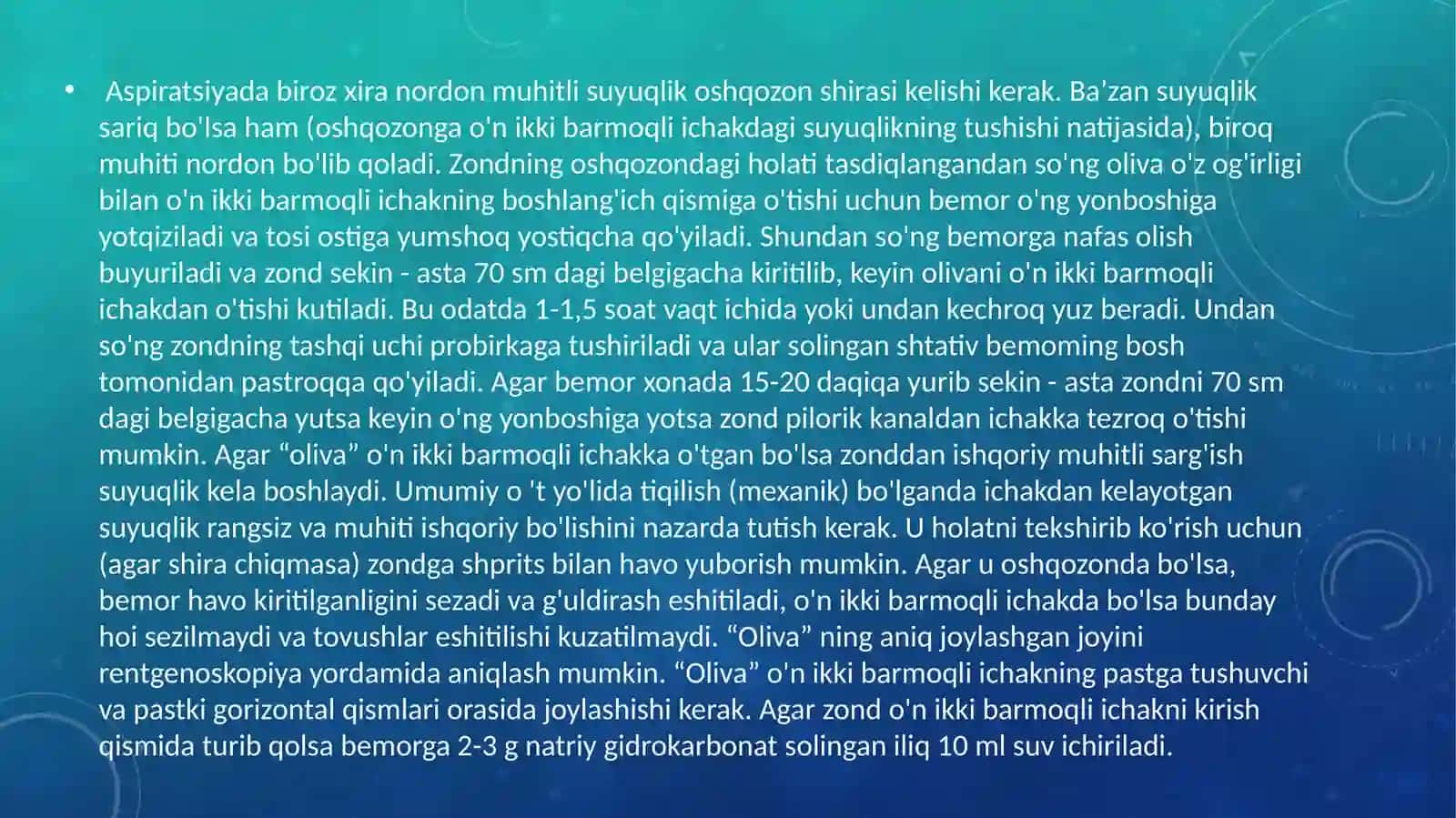Duadenal zond 3