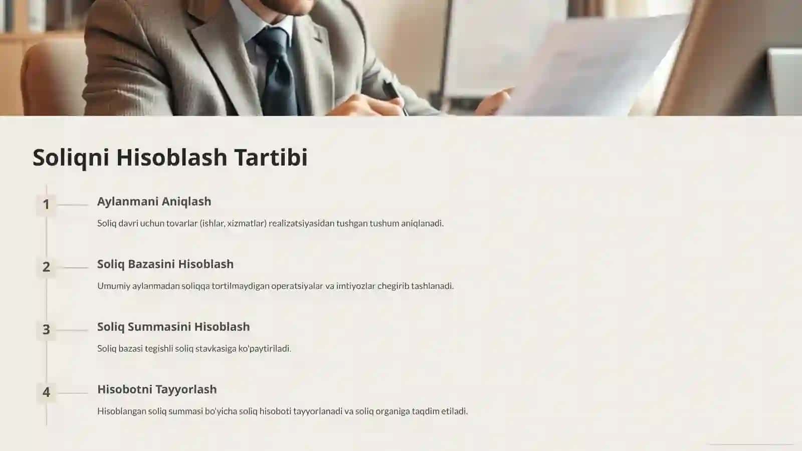 Tovar va Xizmatlar Aylanmasiga Soliq Solish 3