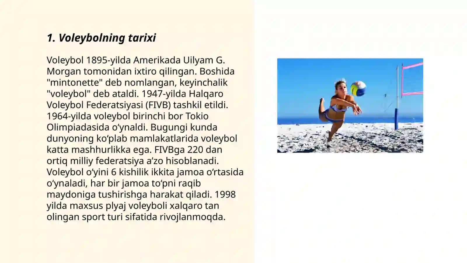 Voleybolning Tarixi 3