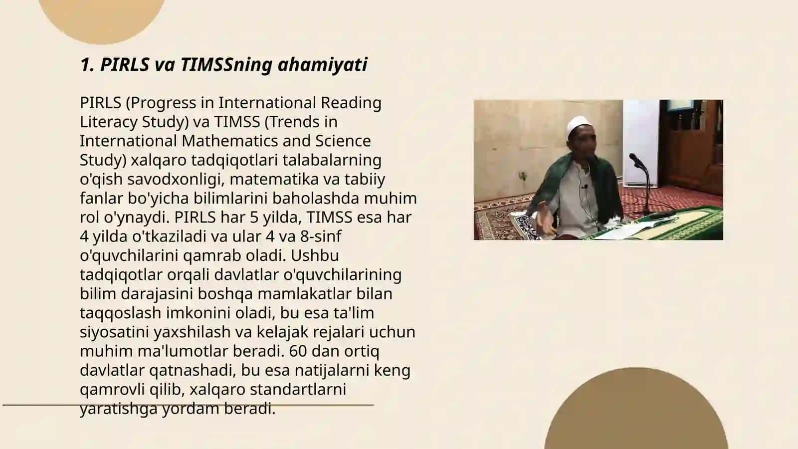 PIRLS va TIMS ta’lim sifatini xalqaro monitoringi 3
