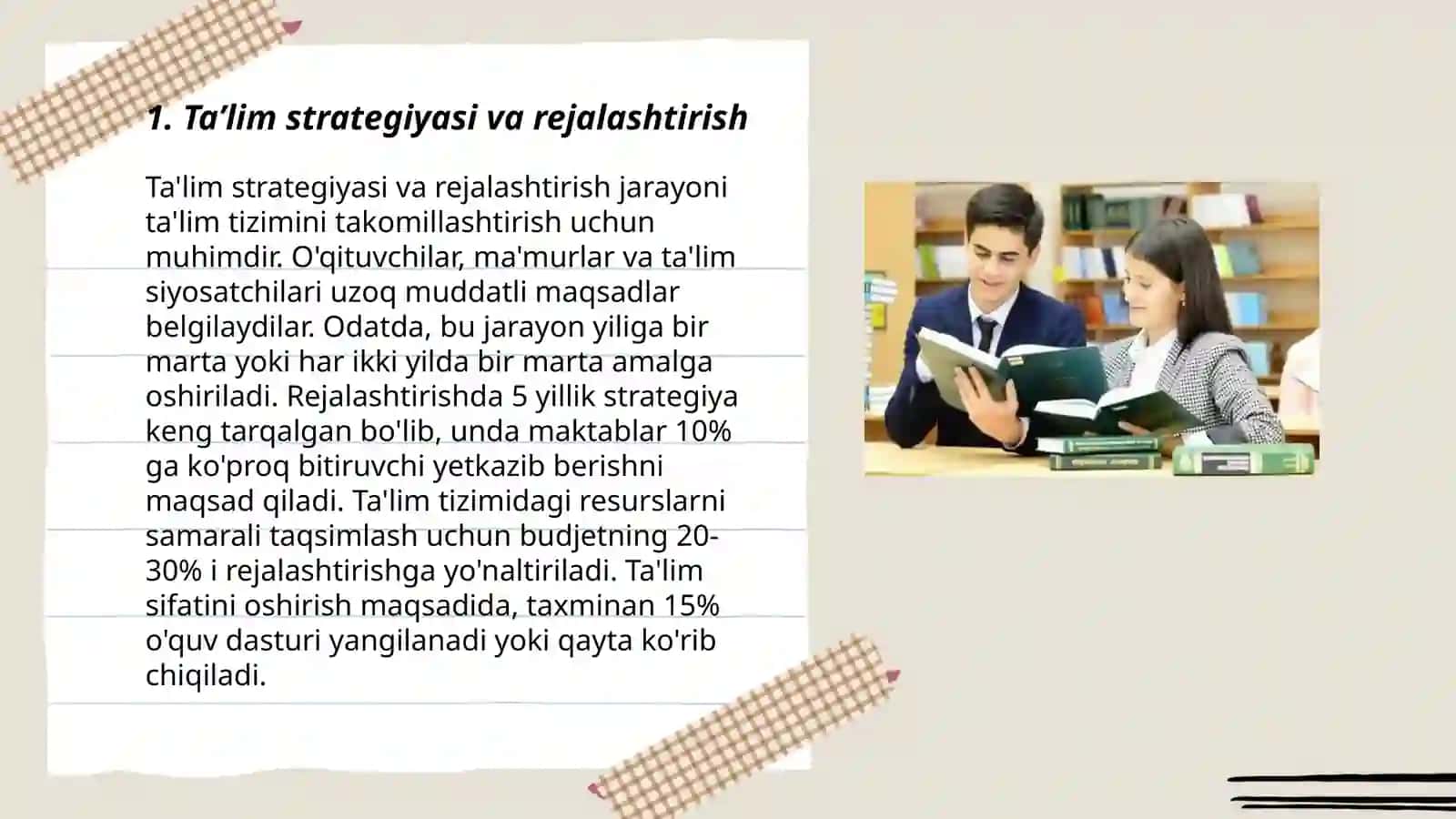 Ta'limning tizimlik va izchillik prinsiplarini amalga oshirish qoidalari 3