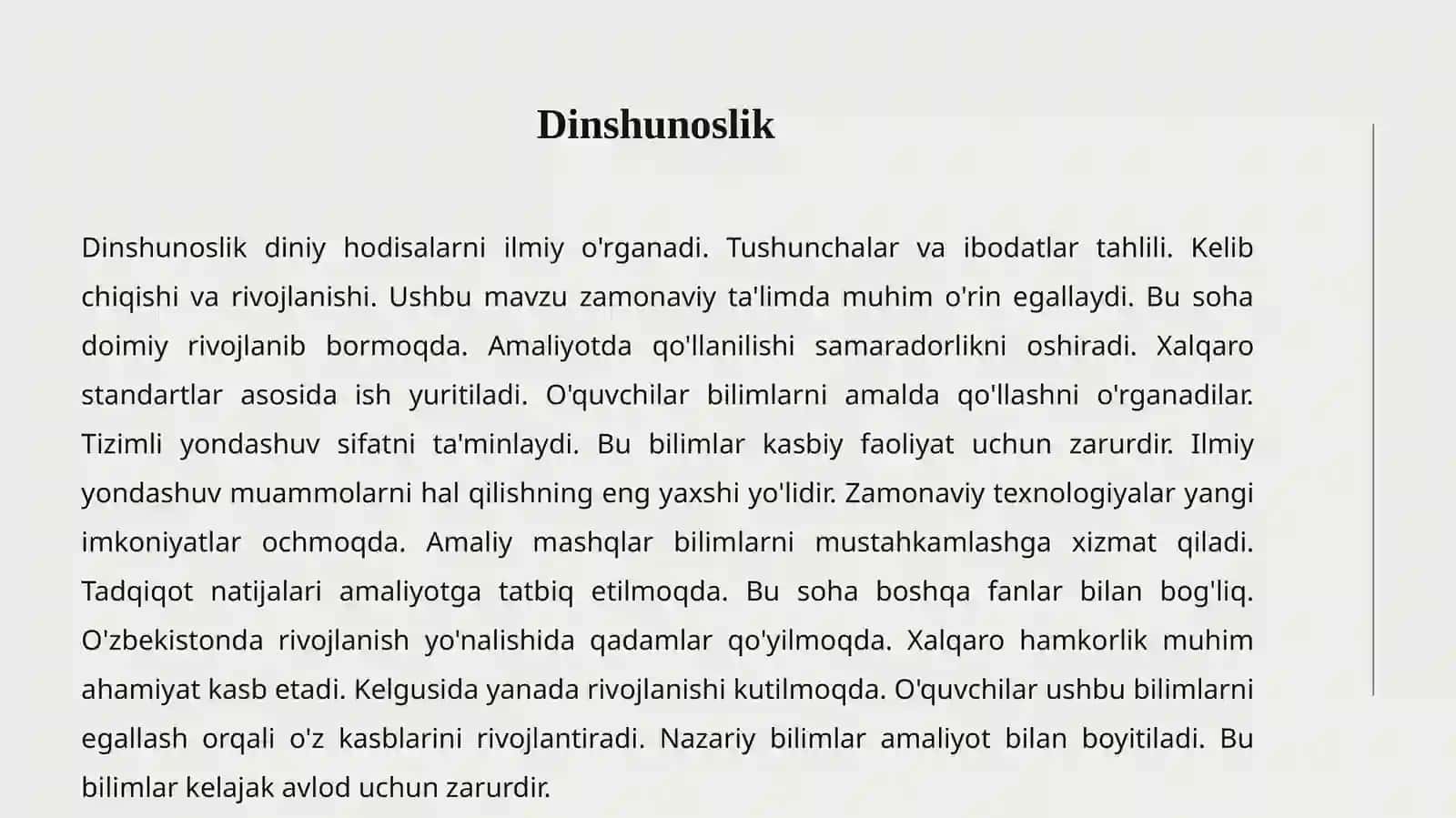 Din va dinshunoslik 3
