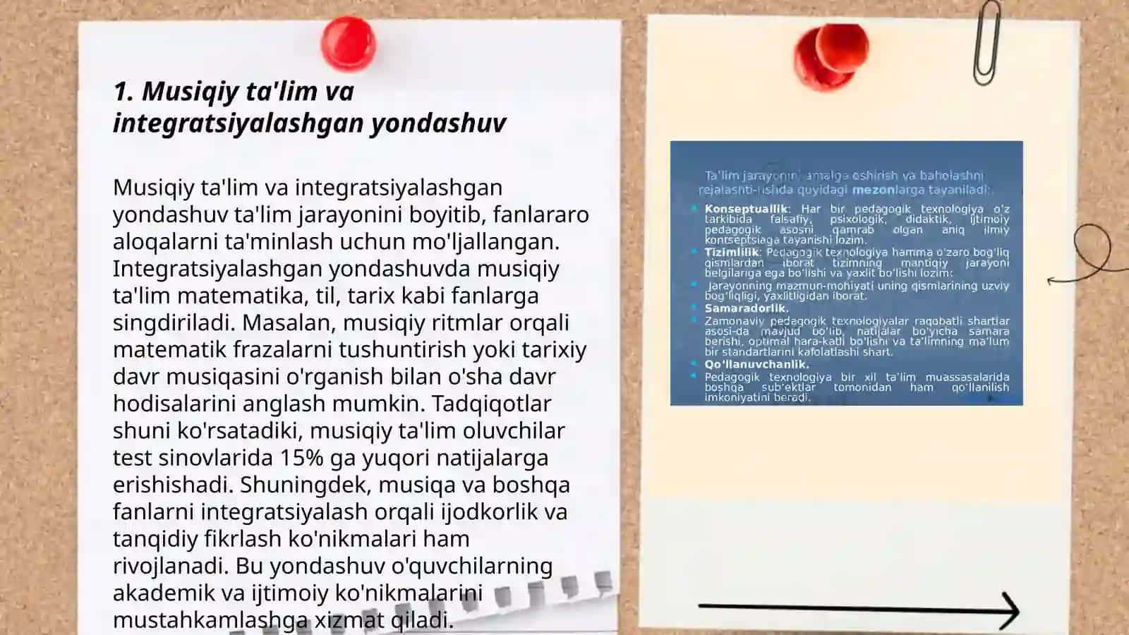 Musiqa mashg'ulotlarida integrallashgan mashg'ulotlarni tashkil etish metodikasi 3