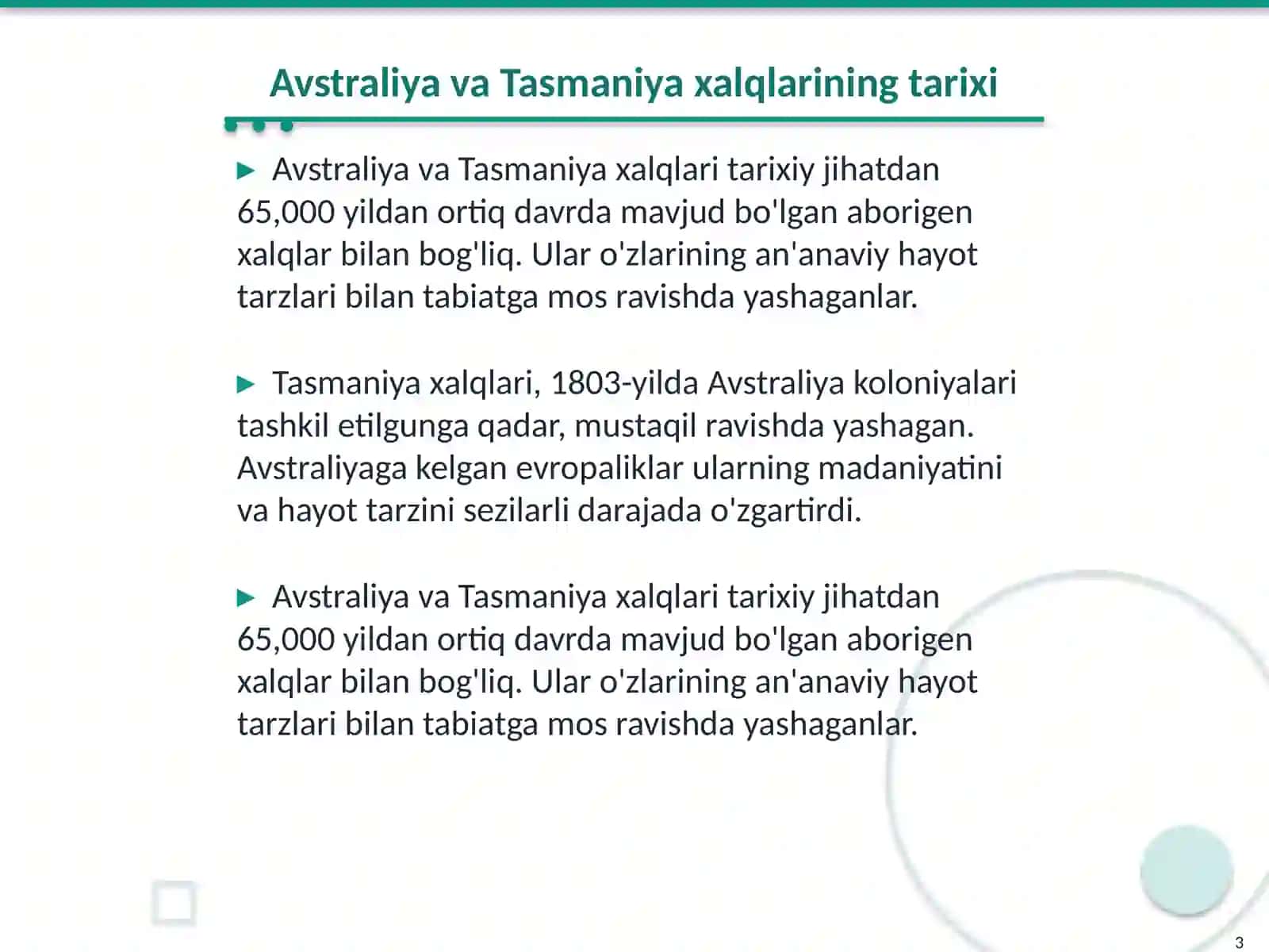 Avstraliya va Tasmaniya xalqlari 3