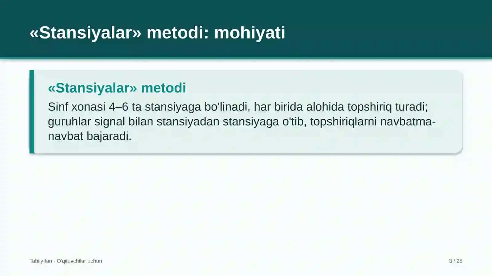 tabiiy fan darslarida stansiyalar metodidan foydalanish 1329 3