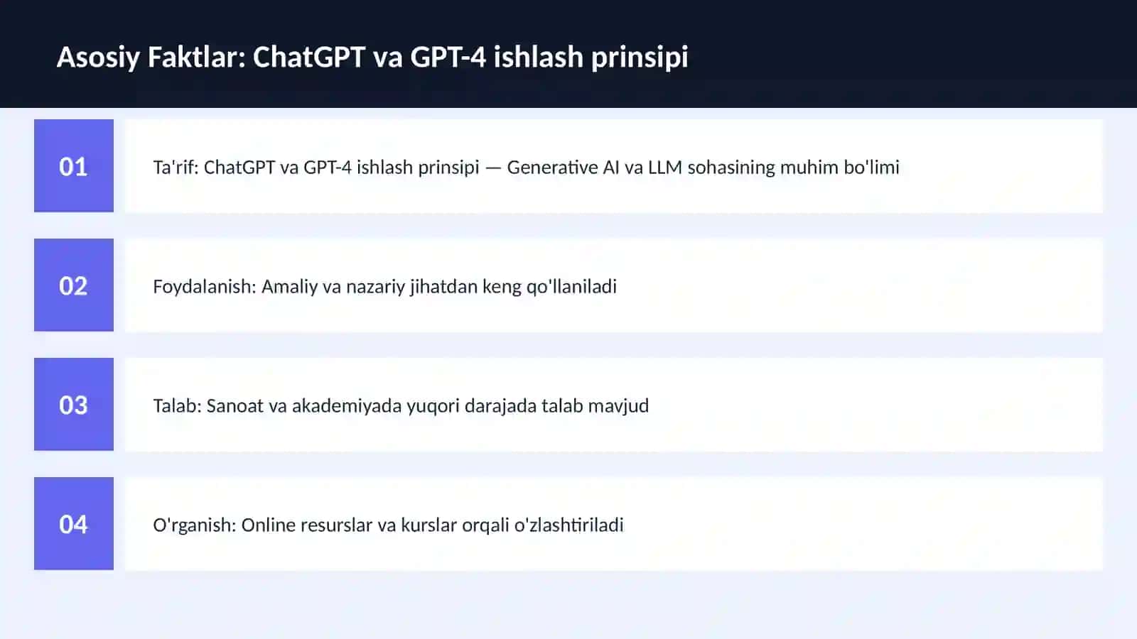 ChatGPT va GPT-4 ishlash prinsipi 3