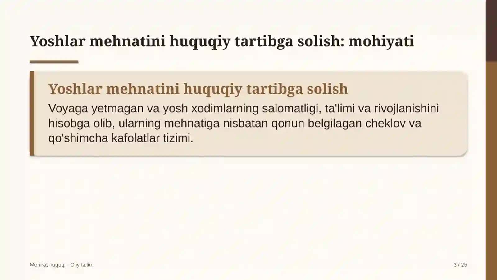 savdo markazlarida yoshlar mehnatini huquqiy tartibga solish 1667 3