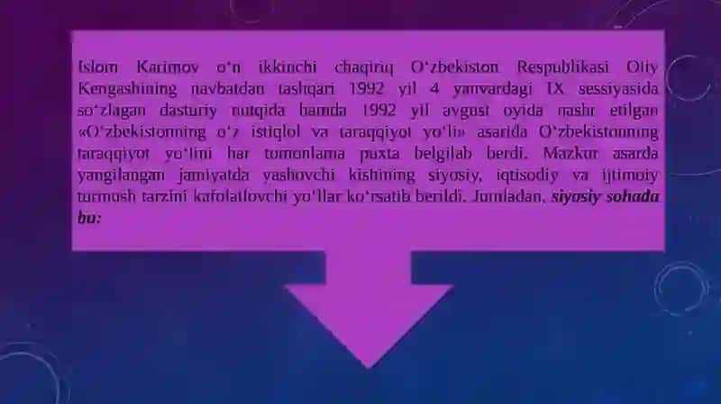 O‘ZBEKISTONNING O‘ZIGA XOS ISTIQLOL VA TARAQQIYOT YO‘LI 3