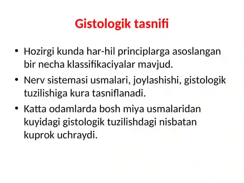 BOSH VA ORQA MIYA O'SMALARI 3