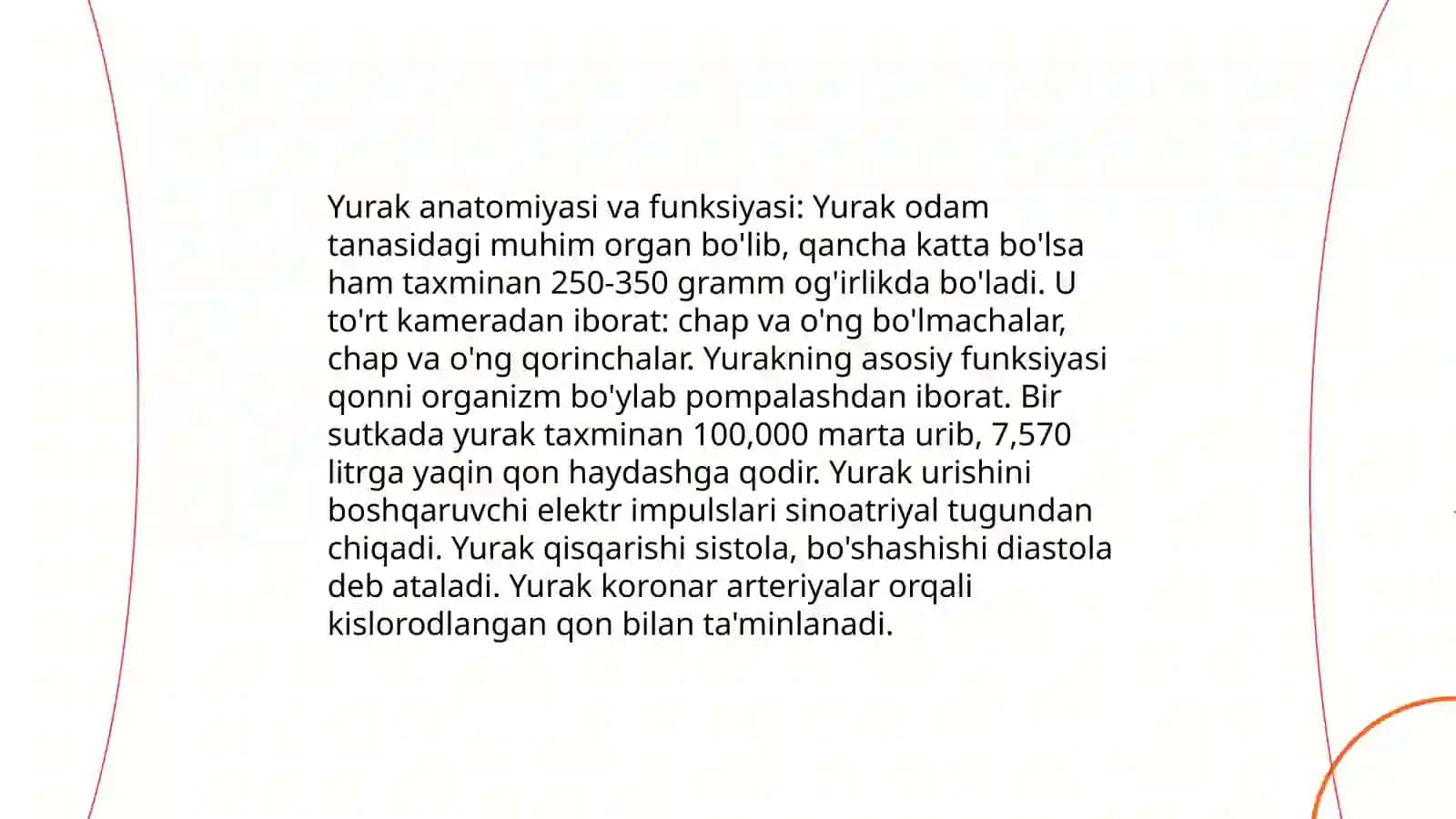 Parrandalarda yurak va qon-tomir fiziologiyasi 3