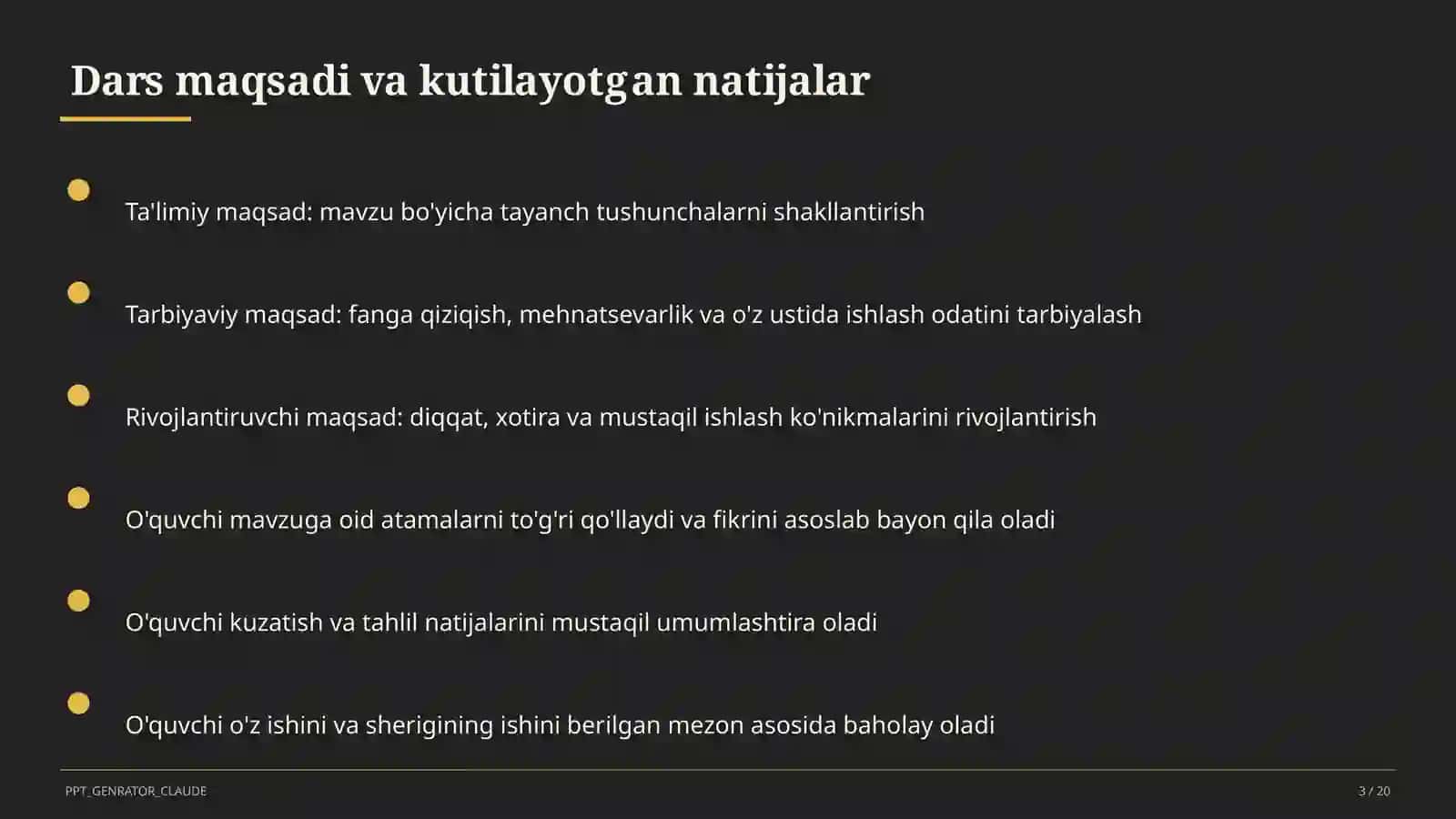 O'zbekiston relyefi va foydali qazilmalari (8-sinf) 3