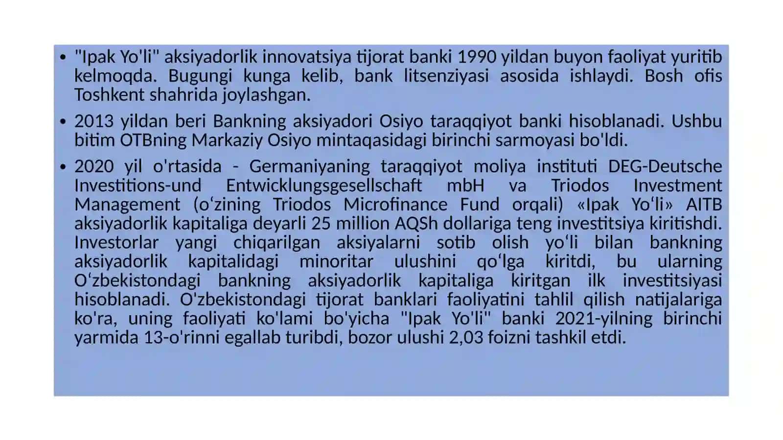Ipakyo'libank 3