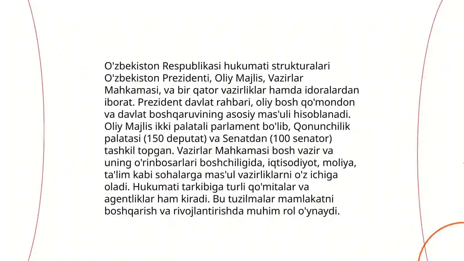 O'zbekiston-Respublika boshqaruv shaklidagi davlat 3