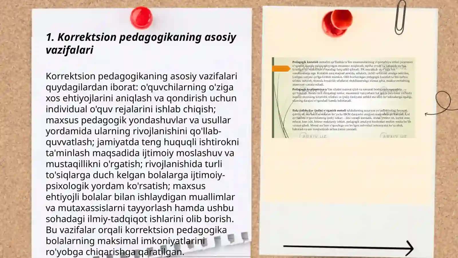 Karreksion maxsus pedagogikaning asosiy vazifalari,tamoyillari va metodlari 3