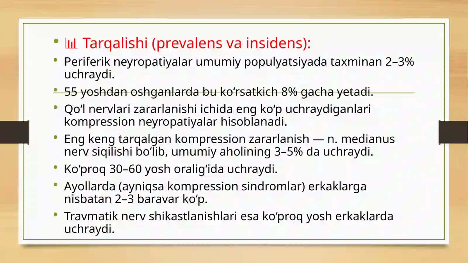 Qo‘lning periferik nerv tizimi zararlanishi 3