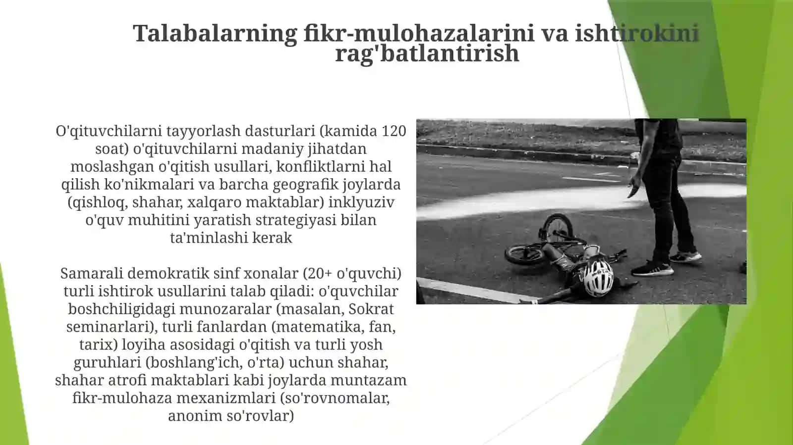 Demokratik jamiyatda o'qituvchilik kasbi va unga qo'yiladigan talablar 3