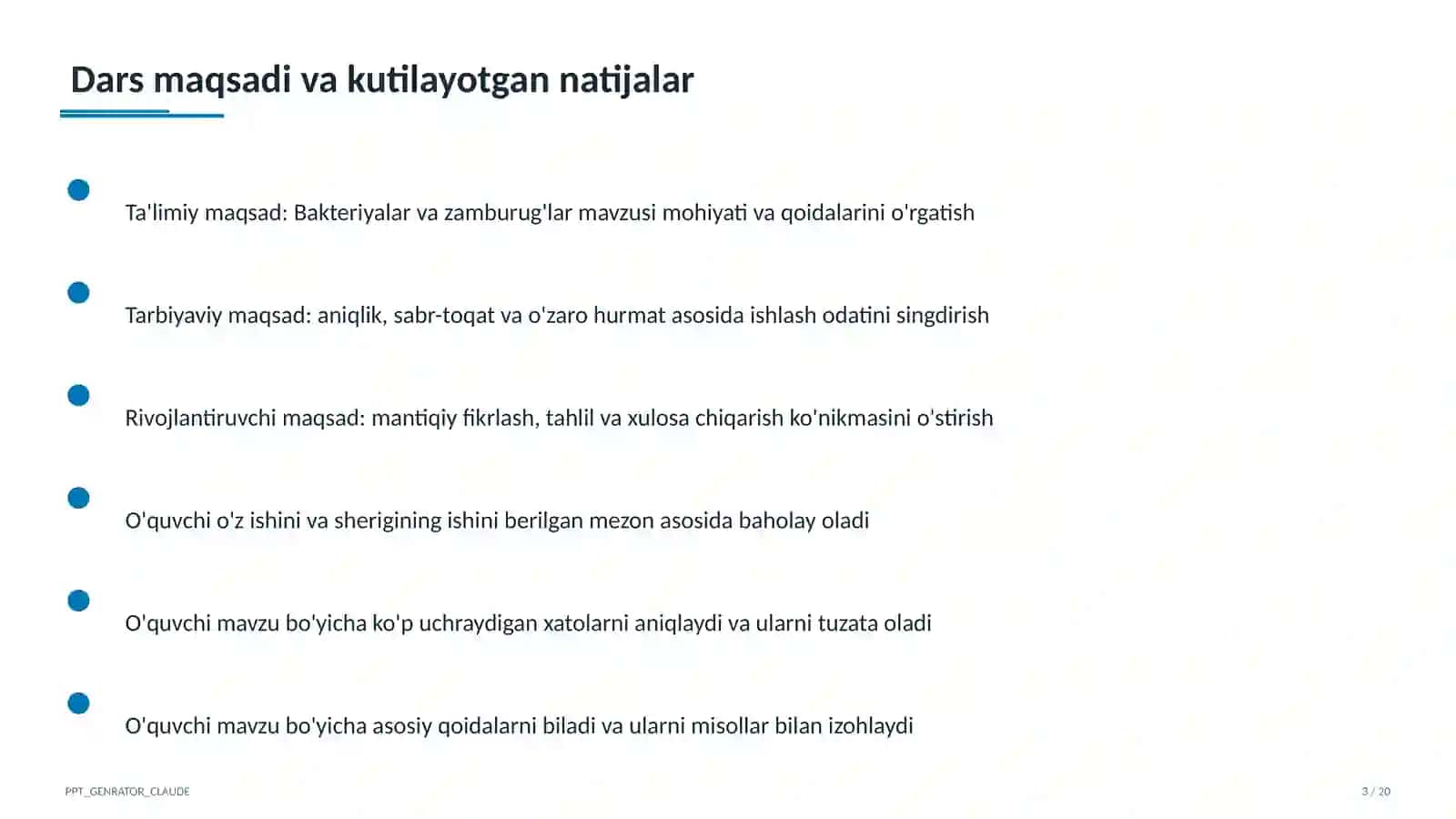 Bakteriyalar va zamburug'lar (6-sinf) 3