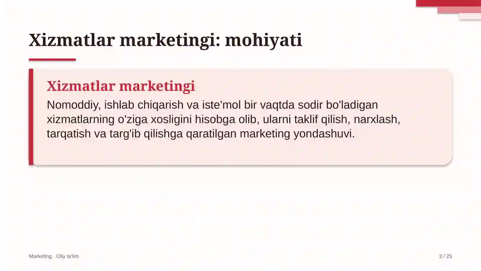 onlayn kinoteatrlarda xizmatlar marketingi 5543 3