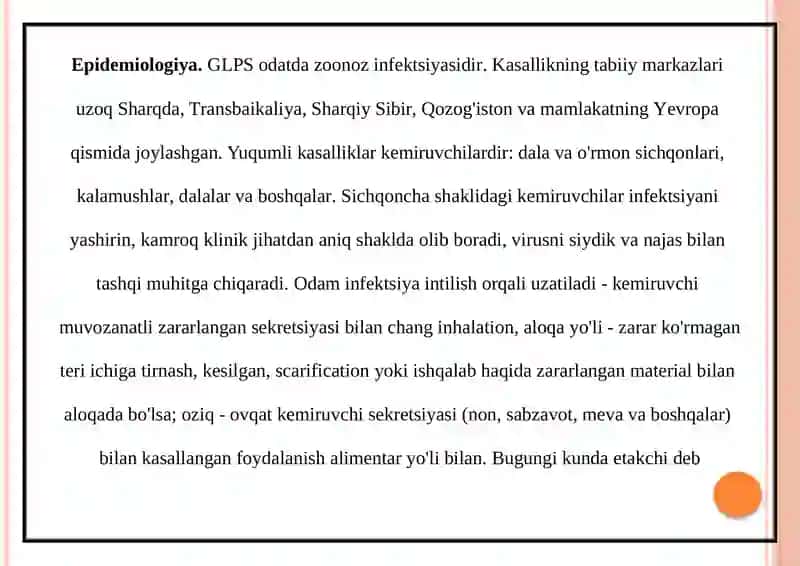 Gemorragikisitma Qo'zg'atuvchilari Patogenezi Labaratoriya Tashxisi 3
