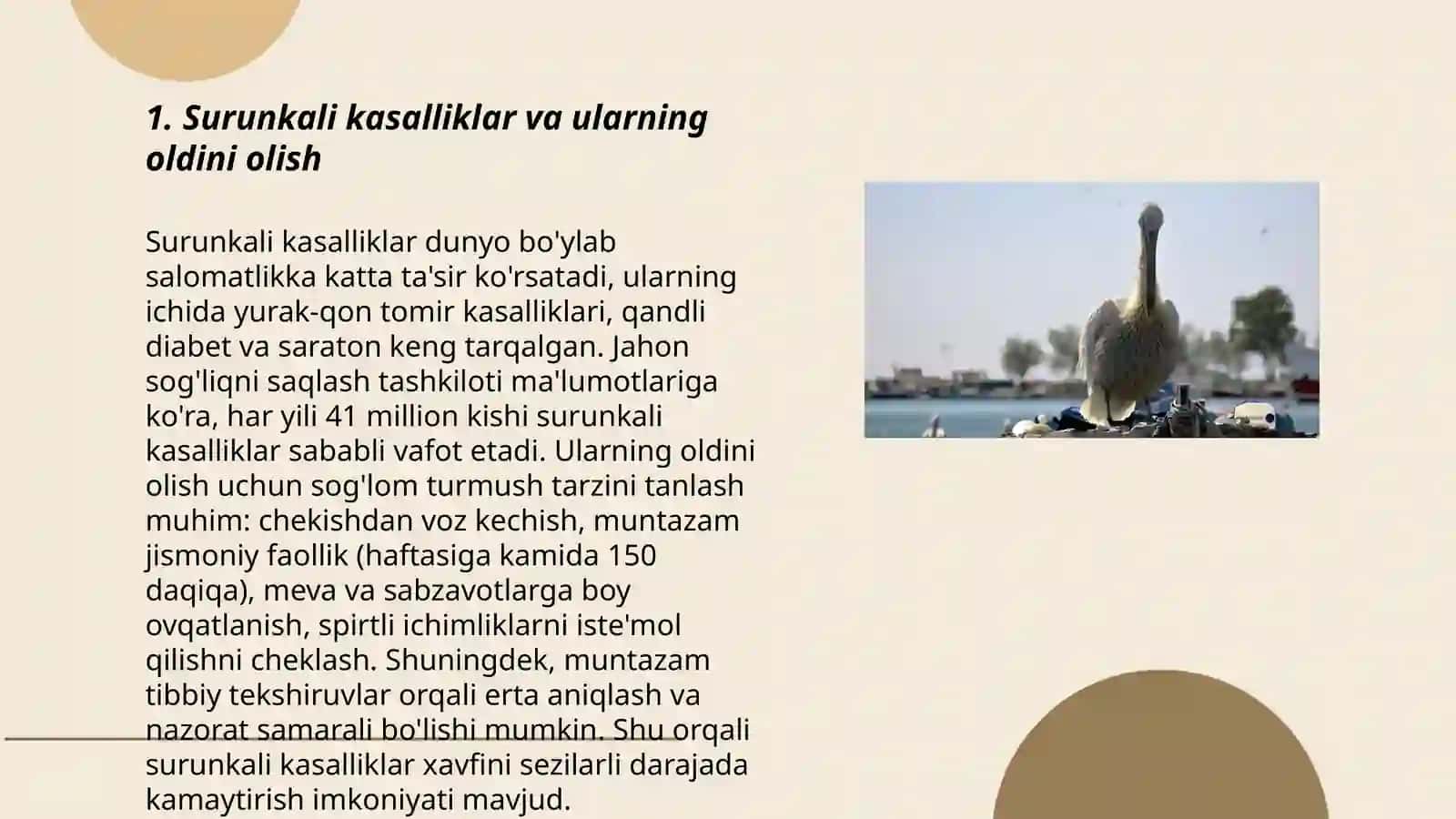 Burunnig havsiz o‘smalari,dispanserizatsiya 3