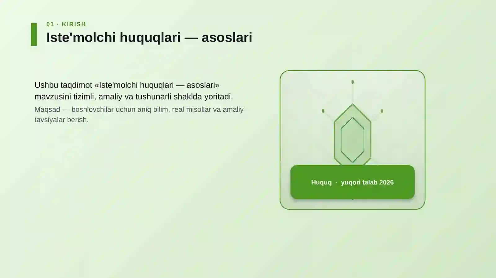 Iste'molchi huquqlari — asoslari 3