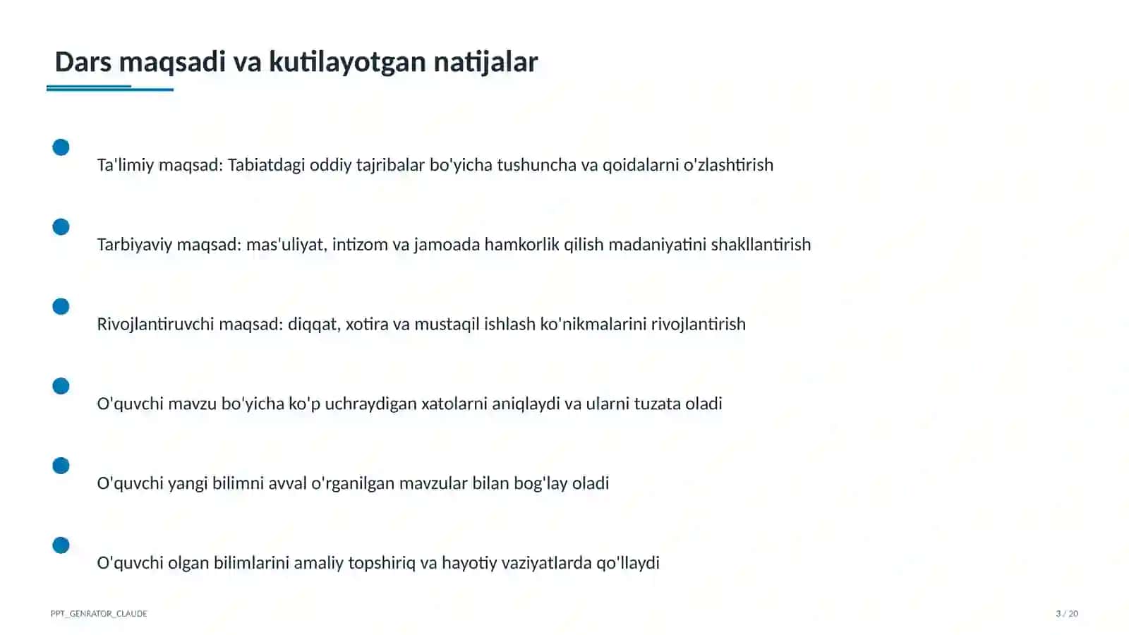 Tabiatdagi oddiy tajribalar (4-sinf) 3