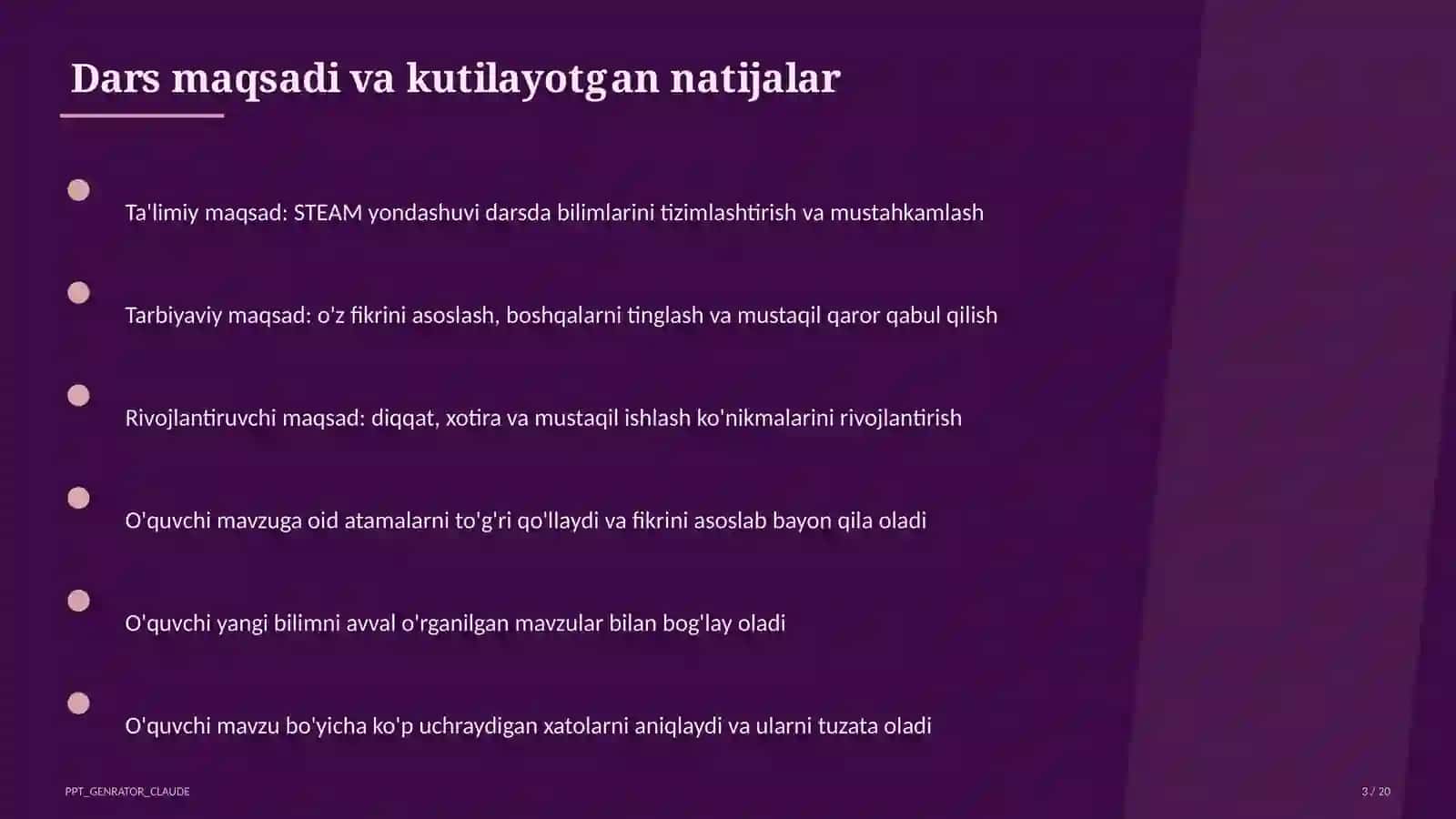 STEAM yondashuvi darsda 3