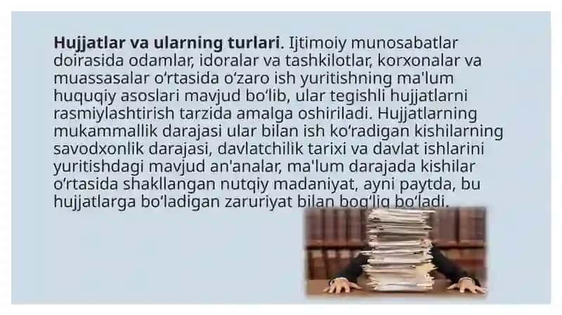 ish yuritish tili va uslubi 3