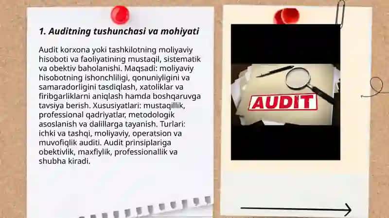 Moliyaviy Auditning Asosiy Xususiyatlari 3