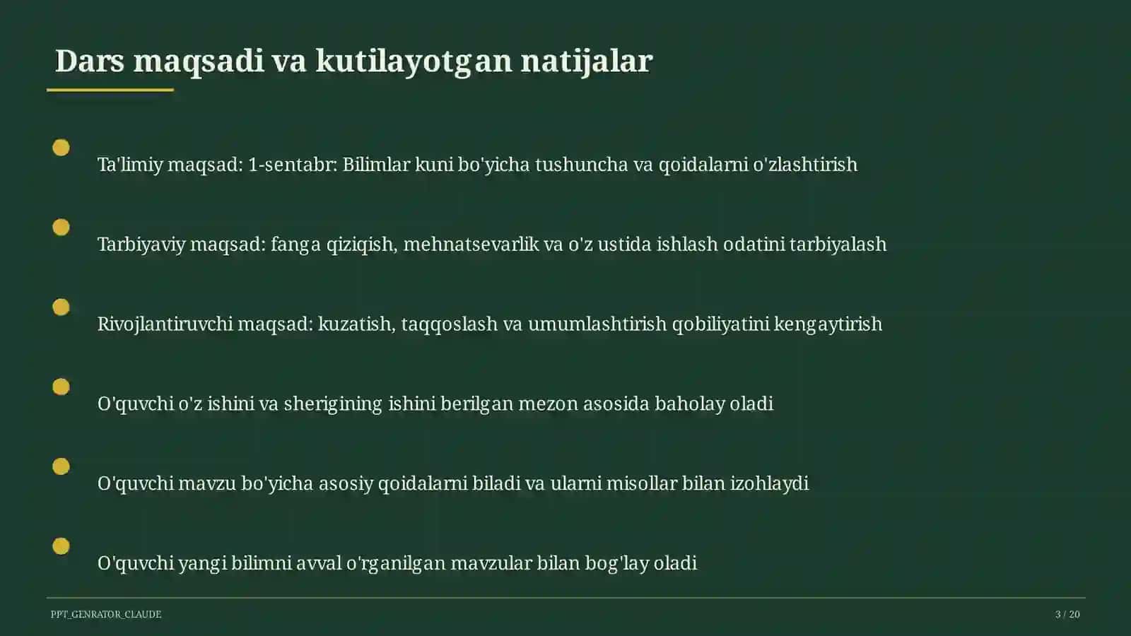 1-sentabr: Bilimlar kuni 3