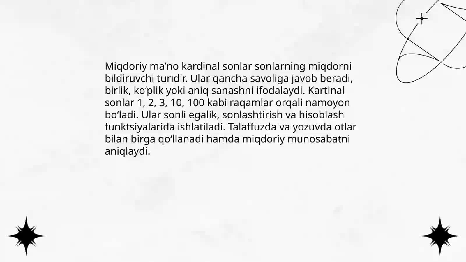 Sonning maʼno turlari 3